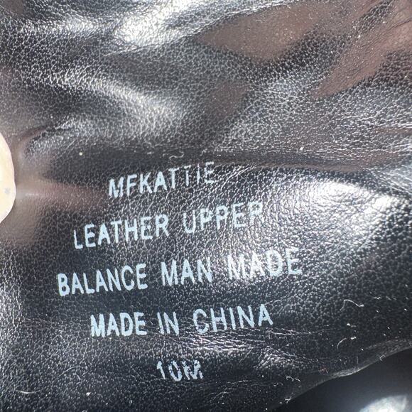 Marc Fisher Women's Kattie Ankle-Boots Black Leather Size 10 M - Picture 6 of 7
